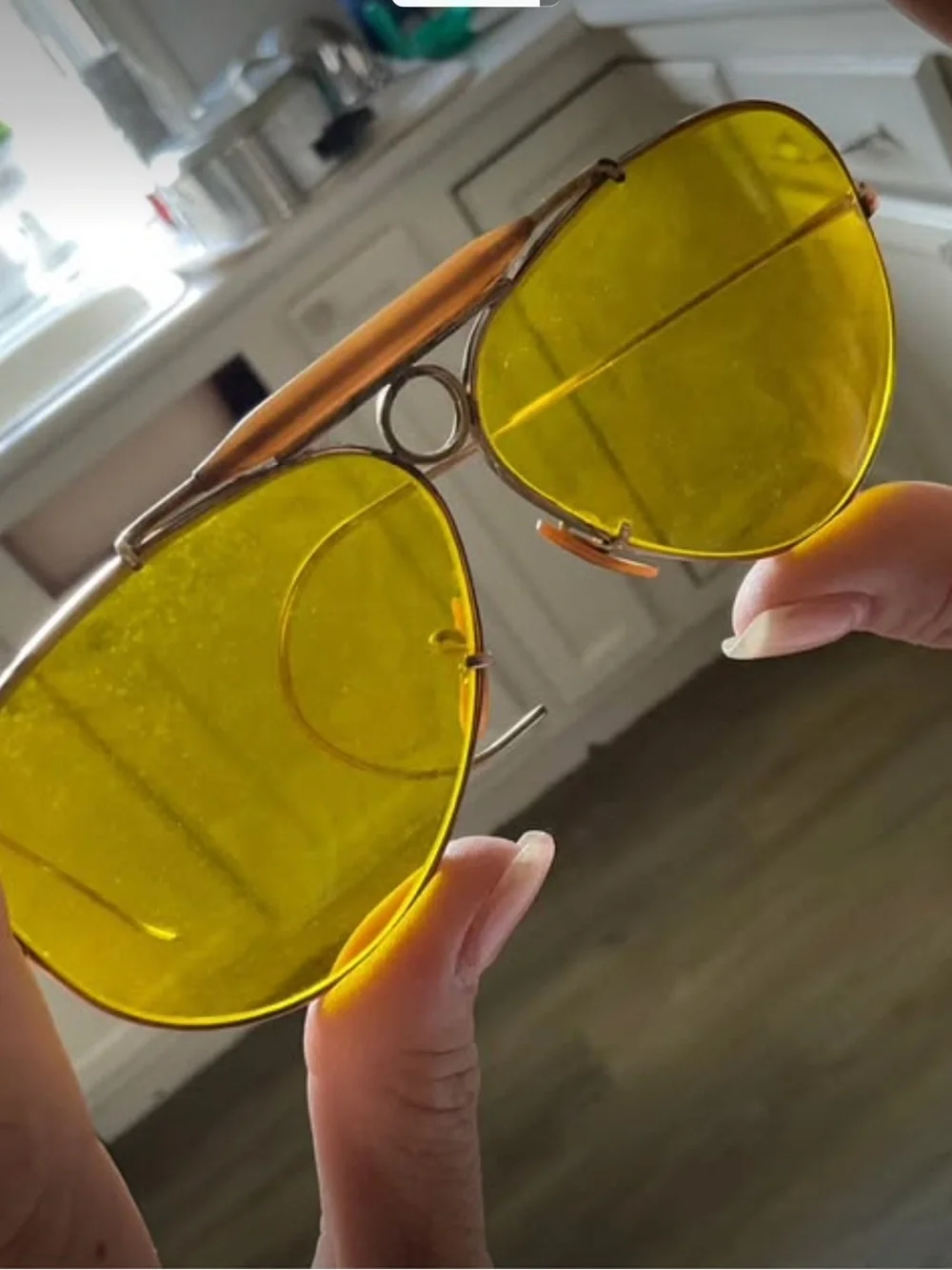 1960-70s VTG RAY-BAN SHOOTING GLASSES